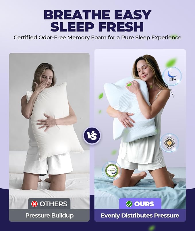 Sleep Doctor Approved Cervical Neck Pillow - Image 6