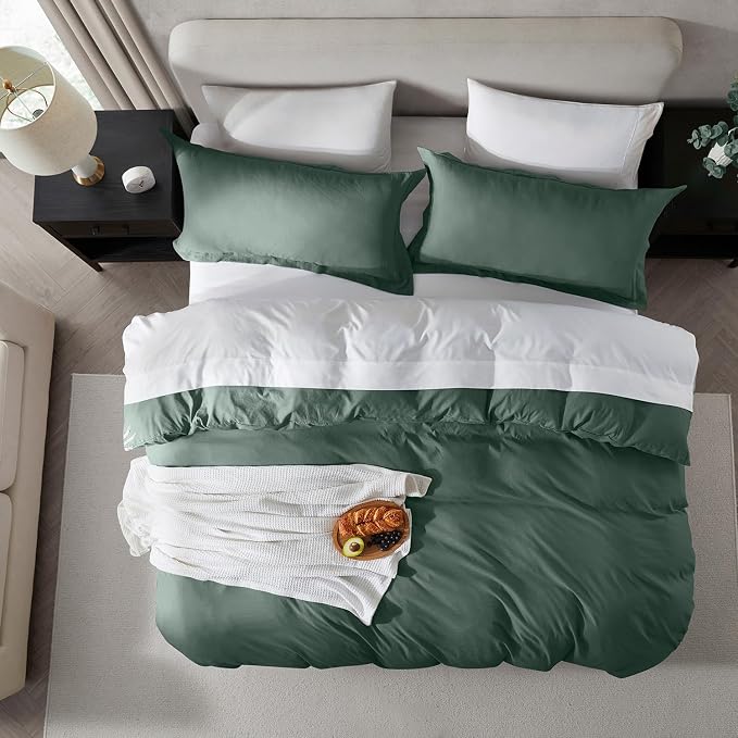 Nestl Forest Green Duvet Cover Full Size - Image 5