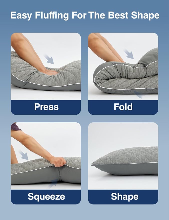 ZonLi Cooling Body Pillow for Adults Side Sleeper & Pregnancy - Image 6