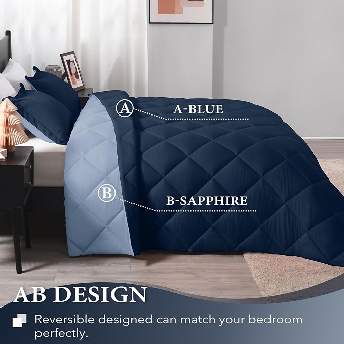 downluxe California King Comforter Set - Image 3
