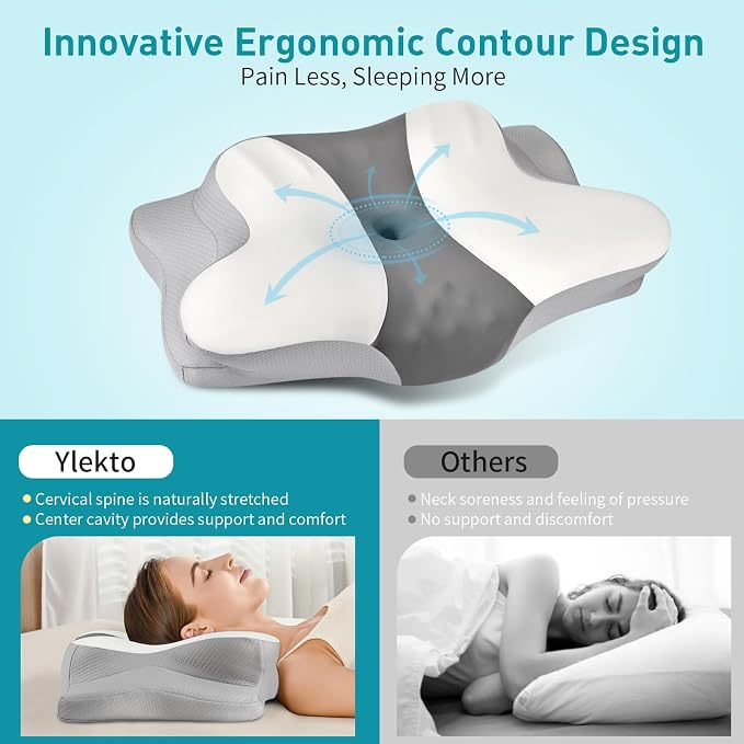 Cervical Pillow for Neck Pain Relief - Image 3