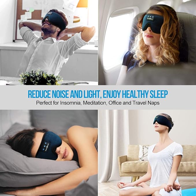 MUSICOZY Sleep Headphones, Wireless Music Earbuds Earphones - Image 6