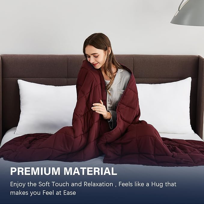 CuteKing Weighted Blanket for Adults: Weighted Blanket - Image 2