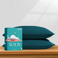 XOOX Linen 100% Egyptian Cotton King Pillow Cases Set of 2 by XOOXLinen