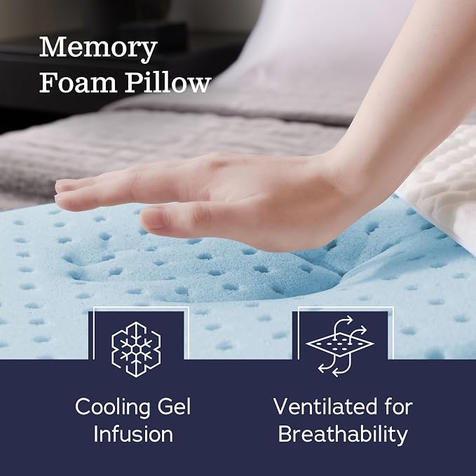 Weekender Gel Memory Foam Pillow - Image 2