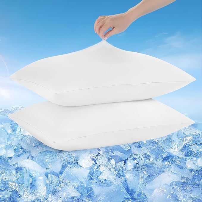 Avolare Cooling Pillow Cases King Size 2 Pack, Arc-Chill 3.0 Cooling Pillowcases by Avolare