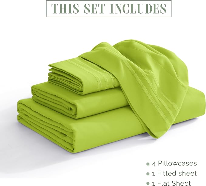Elegant Comfort Luxurious 1500 Premium Hotel Quality Microfiber Three Line - Image 3