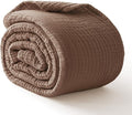 100% Cotton Muslin Blanket Twin 60" x 80", Breathable and Lightweight Cotton by Kozyhvn
