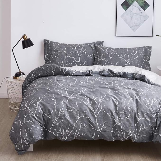 OAITE Duvet Cover Set, 100% Cotton Comforter Cover by OAITE