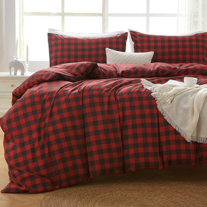 MUXHOMO Duvet Cover Queen Size Floral Duvet Cover Set by MUXHOMO