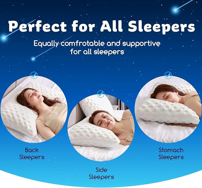 KUCEY Cooling Side Sleeper Pillow - Image 5