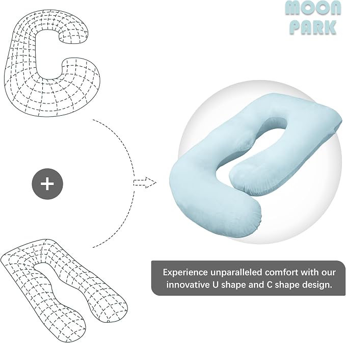 MOON PARK Pregnancy Pillows for Sleeping - Image 5