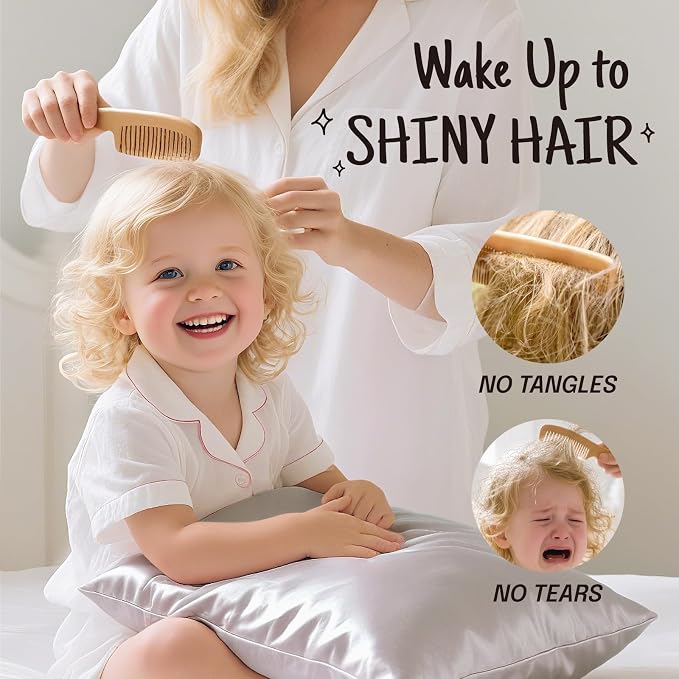 OLESILK 100% Mulberry Silk Toddler Pillowcase - Image 4