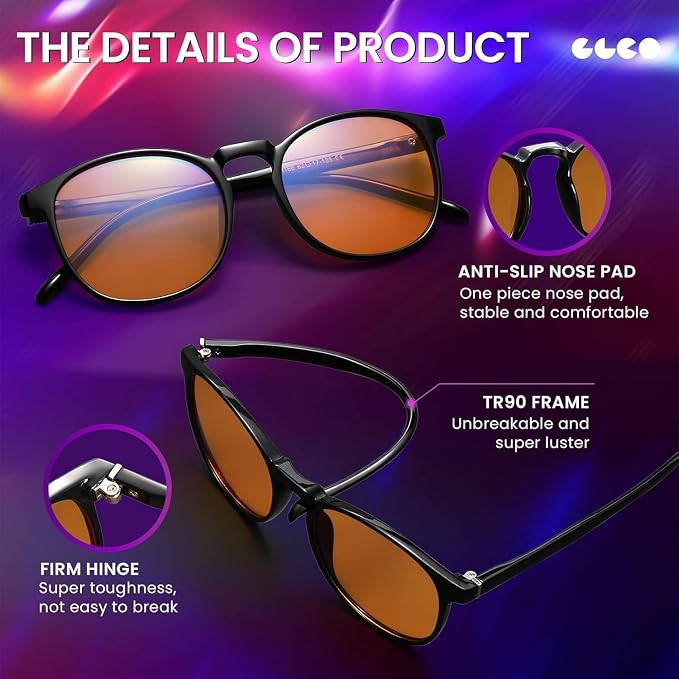 IBOANN Chic & Comfy Blue Light Glasses - Image 6