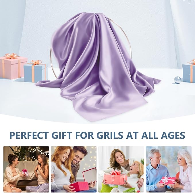 Silk Pillow Cases 2 Pack Standard Size Mulberry Silk Pillowcase Set of 2 - Image 7