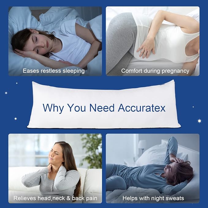 ACCURATEX Full Body Pillow for Adults - Image 6