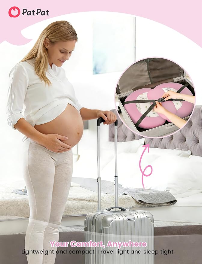 PATPAT Pregnancy Pillow for Sleeping, Maternity Pillow - Image 4