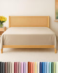 Queen Size Flat Sheet by CGKUnlimited
