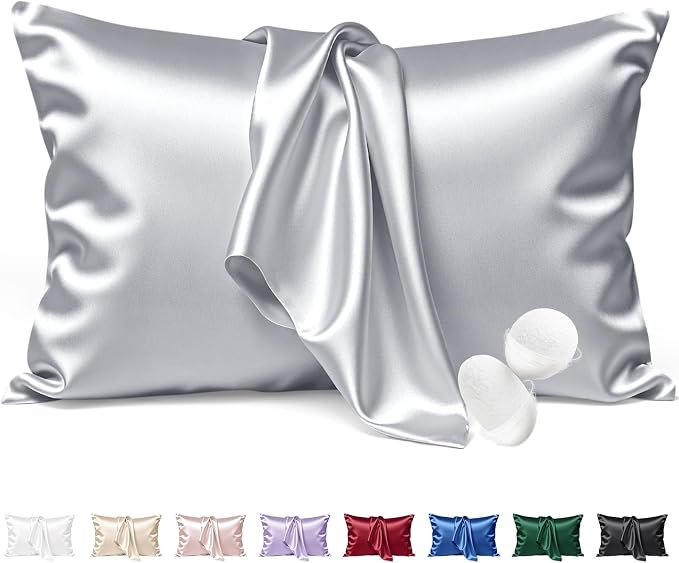 Silk Pillow Cases Standard Size 100% Mulberry Silk Pillowcase by BRINGYOUTHEBEST