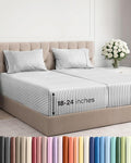Extra Deep Split King Sheet Set by CGKUnlimited