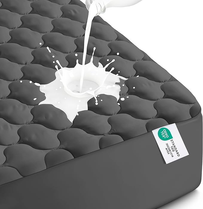 Utopia Bedding Waterproof Mattress Protector, Twin Mattress Pad, Noiseless by UTOPIABEDDING