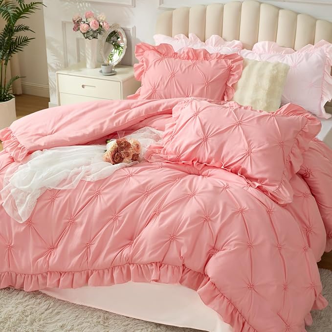 BEDELITE Pink King Size Comforter Set by BEDELITE