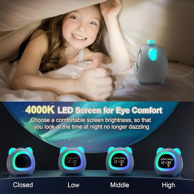 ANALOI Alarm Clock for Kids, Ok to Wake Clock for Kids - Image 7