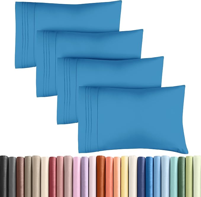King Pillow Cases Set of 4 by CGKUnlimited