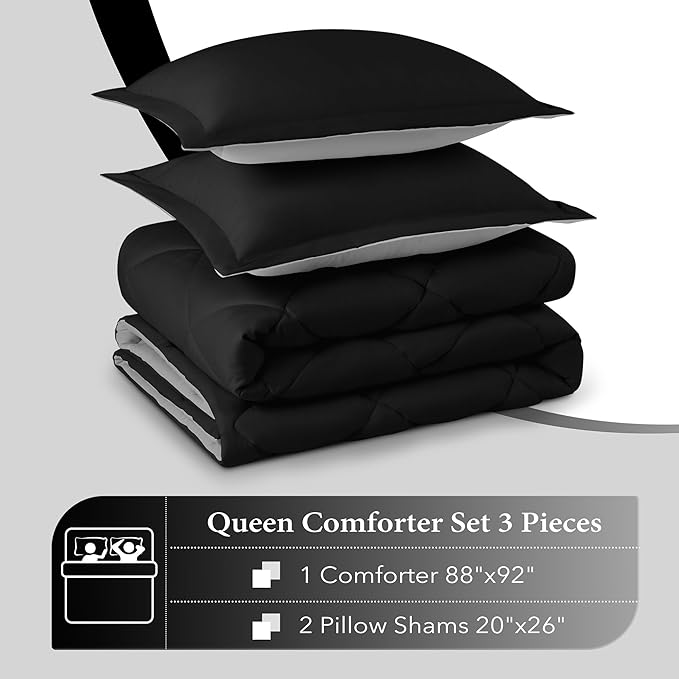 downluxe Queen Comforter Set - Image 6