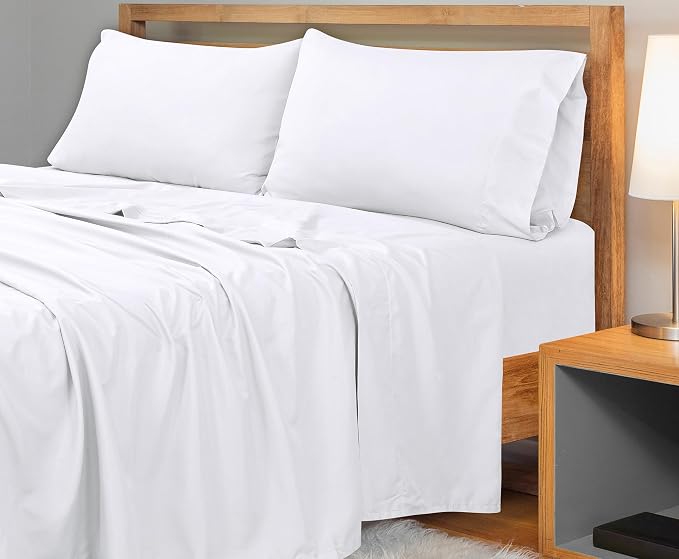 Royale Linens 300 Thread Count 100% Long Staple Combed Cotton Flat Sheet - Image 6