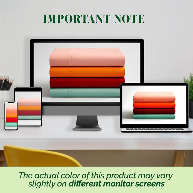 Elegant Comfort Luxurious 1500 Premium Hotel Quality Microfiber 4-Piece Sheet - Image 9