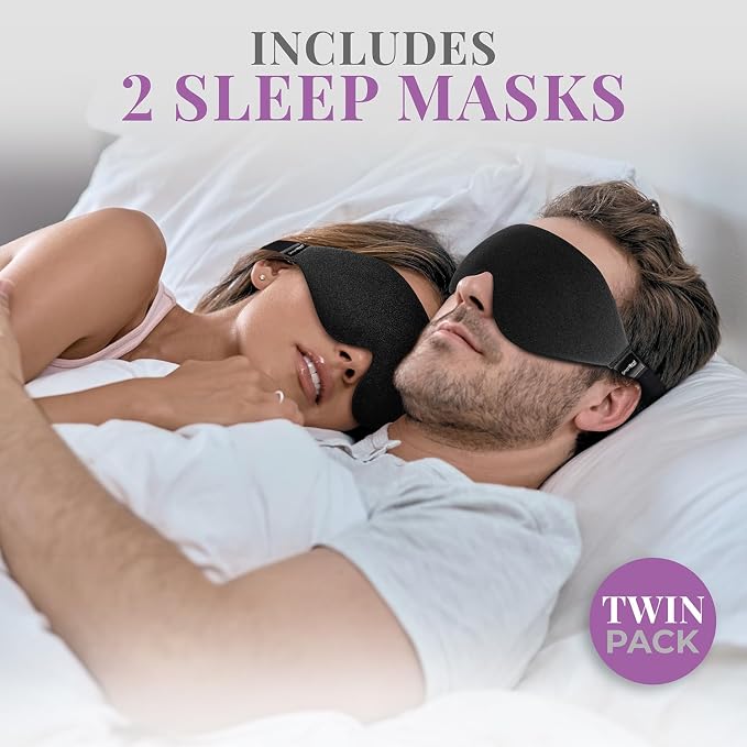 Sleep Mask - Eye Mask for Sleeping - Ultra Lightweight for Side Sleepers - Image 7