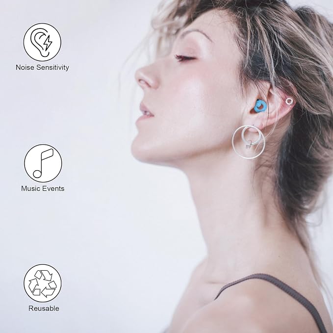 Jayine Ear Plugs for Noise Cancelling Ear Protection EarPlugs for Sleep - Image 6