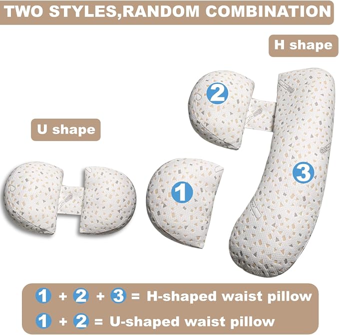 Pregnancy Pillows for Sleeping, Maternity Pillow for Pregnant Women, Support - Image 4