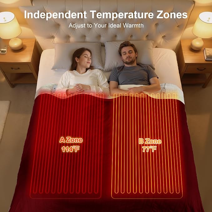 King Size Heated Blanket for Bed - Image 2