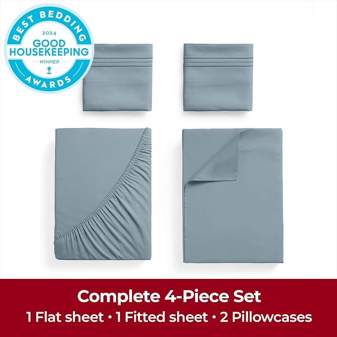 Mellanni Extra Deep California King Sheets - Image 4