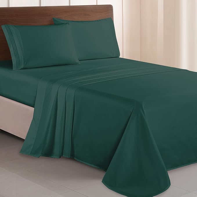 Elegant Comfort Luxurious 1500 Premium Hotel Quality Microfiber Three Line by ELEGANTCOMFORT