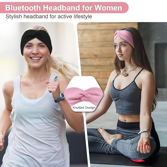 Bluetooth Headband Headphones, Wireless Headband - Image 3