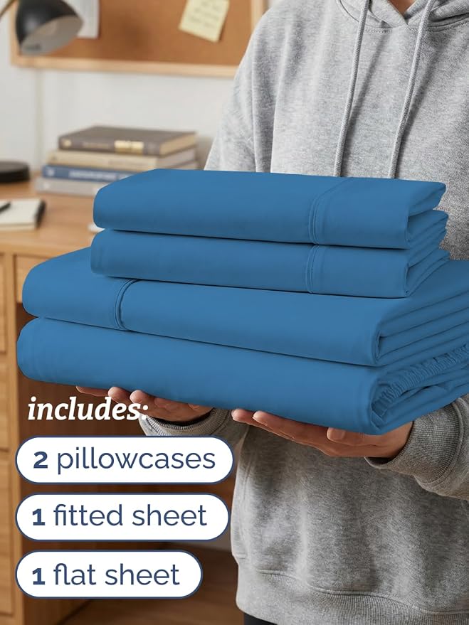 Twin XL 4 Piece Sheet Set - Image 3