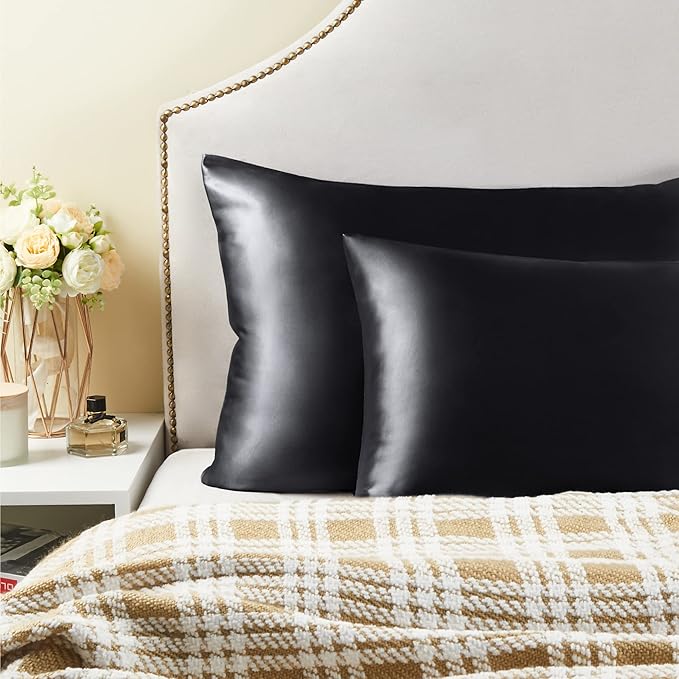 BEDELITE Satin Pillowcase for Hair and Skin, Super Soft and Cooling Similar to - Image 7
