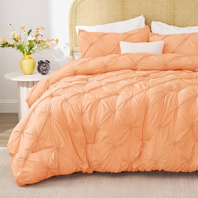 BEDELITE Apricot Queen Comforter Set - Image 2