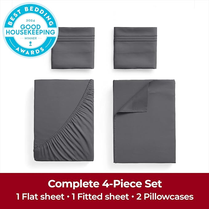 Mellanni Extra Deep King Sheets - Image 4