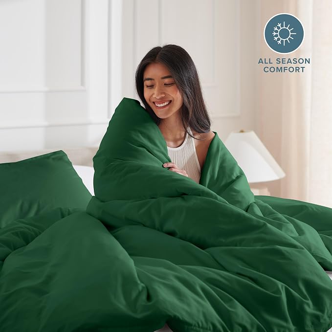 Bare Home Bedding Duvet Cover California King Size - Image 3