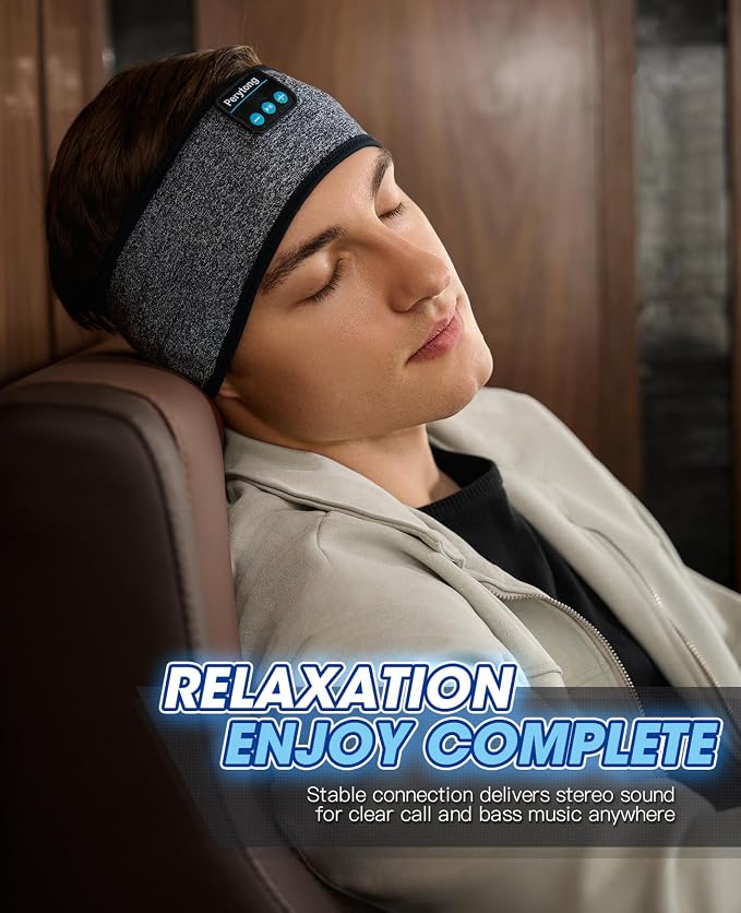 Perytong Sleep Headphones Wireless, Air Travel - Image 7