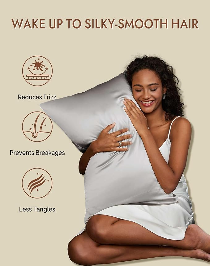SilkSilky 100% Mulberry Silk Pillowcase - Image 3