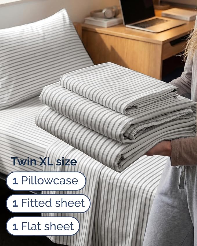 Twin XL Size 3 Piece Sheet Set - Image 3
