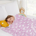 HOSUKKO Weighted Blanket, Microfiber 7 lbs, 41 x 60 inches, Breathable by HOSUKKO