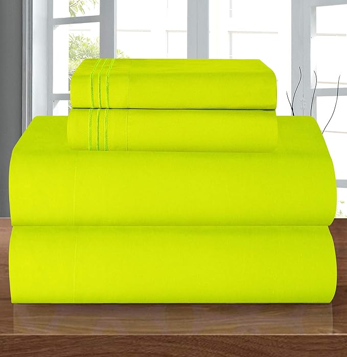 Elegant Comfort Luxury 1500 Premium Hotel Quality Microfiber 4-Piece Sheet Set by ELEGANTCOMFORT
