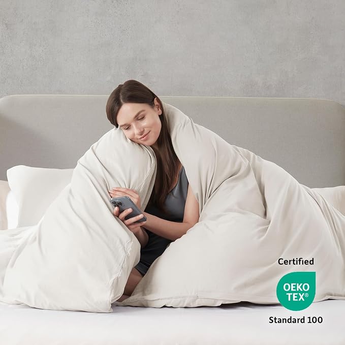 Nestl Off White Duvet Cover Full Size - Image 3