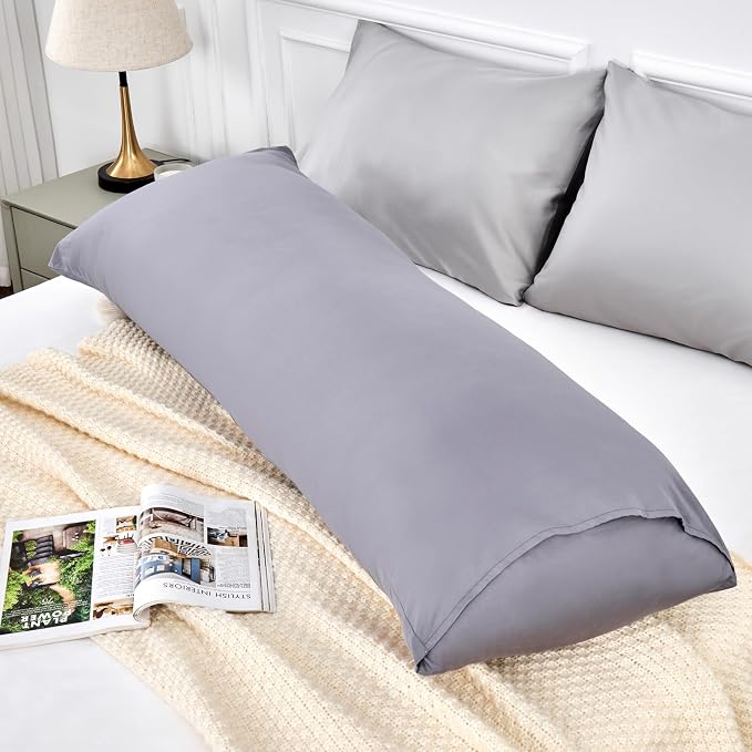 Warmstar Cotton Body Pillow Cover, 1 Pack, 600 Thread Count, Long Body Pillow - Image 6